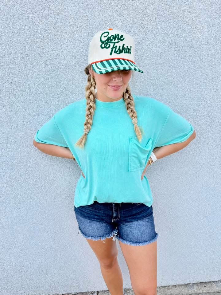 Double layered Ribbed Zenana Top