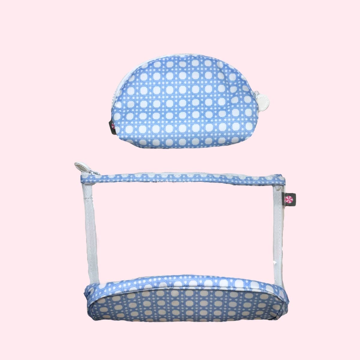 Baby Blue Bungalow ~WIPEABLE~ Jet-Set | Mint