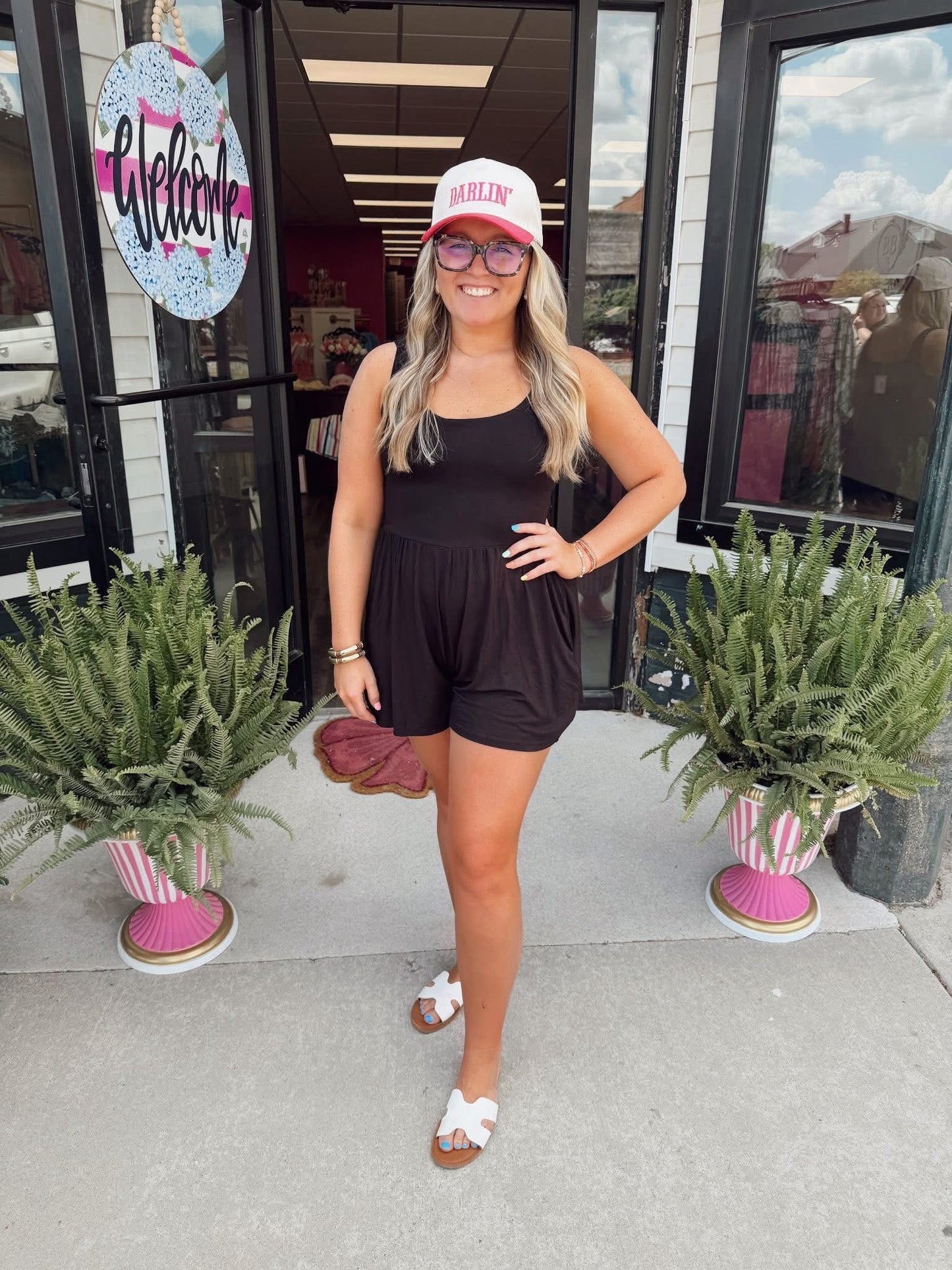Double Layered Tank Zeanna Romper