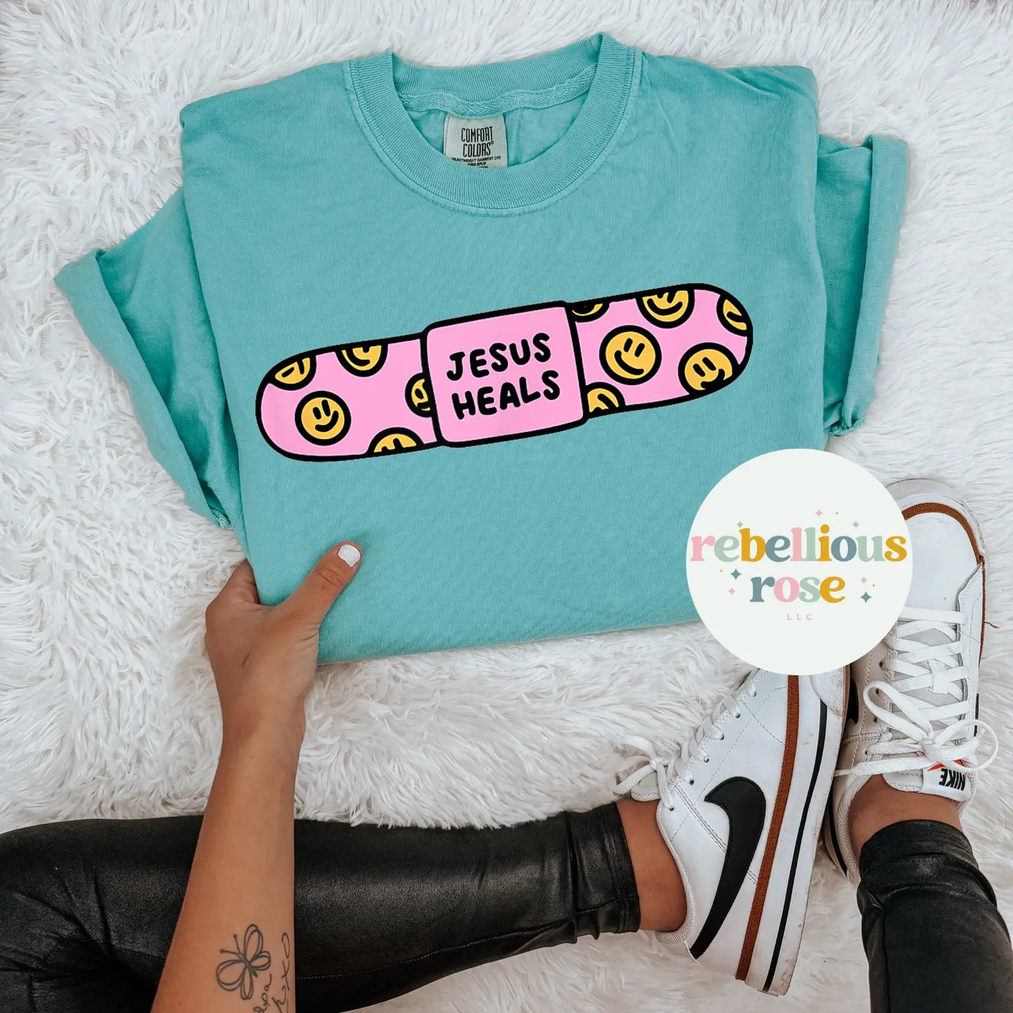 Jesus heals t-shirt